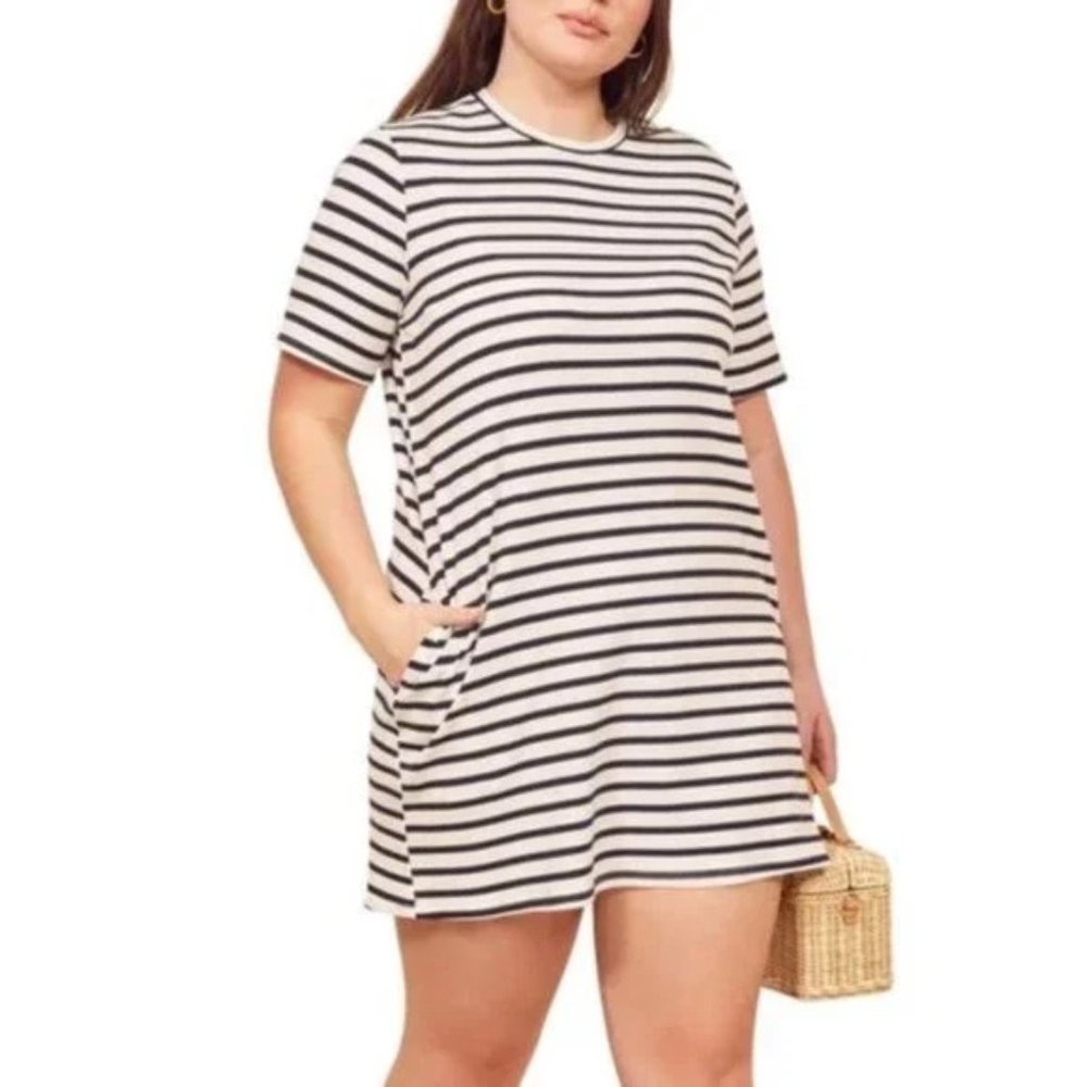 Reformation Charli Dress in Ceto Stripe
